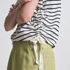 Striped Drawstring Tee