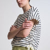 Striped Drawstring Tee