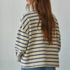 Striped Long Sleeve Pullover