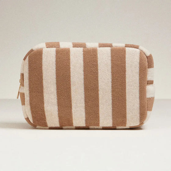 Striped Pouch Bag