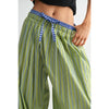 Striped Wide-Leg Trousers