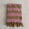Striped Wide Scarf