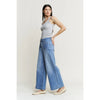 High Rise Ankle Wide Leg