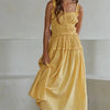 Sweetheart Neck Maxi Dress
