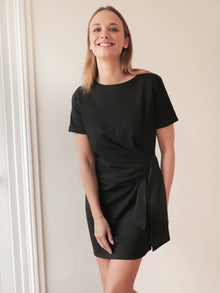  T-Shirt Dress with Knot