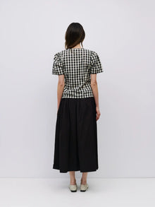  The Bridget Top | Gingham Tie Front Blouse