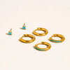 Turquoise Earring Set