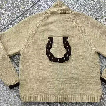 Varsity Horseshoe  Cardigan