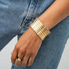 Wide Stretch Bracelet