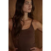 Knit Cotton Pointelle Cami