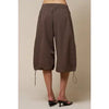 Check Wide Leg Relaxed Pant