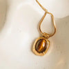 Dax Natural Stone Necklace