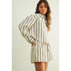 Striped Button Up