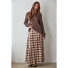 Woven Printed Flare Skirt