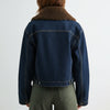 Fur Collar Denim Jacket