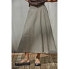Gingham Flare Midi Skirt