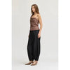Drawstring Denim Jogger Pant