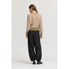 Drawstring Denim Jogger Pant