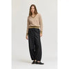 Drawstring Denim Jogger Pant