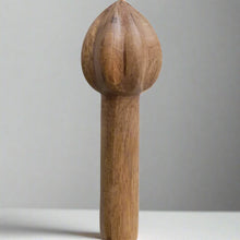  Mango Wood Citrus Reamer - Natural