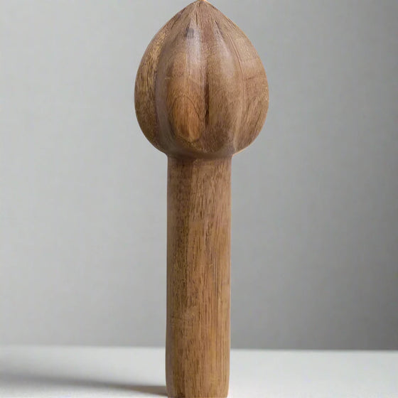 Mango Wood Citrus Reamer - Natural