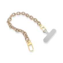  Matte Latte Enamel Phone Chain