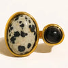 Embrun 18K Jasper Onyx Ring