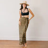 Olive Bandana Tie Sarong
