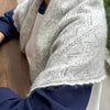 Mohair Pointelle Shawl