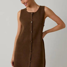  Button Down Knit Dress