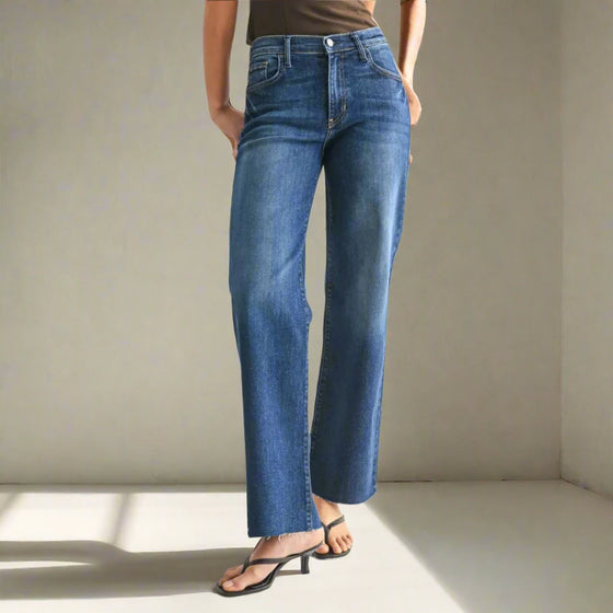 Slim Palazzo w/ scissor cut