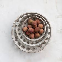  Stoneware Basket Bowls