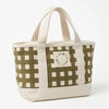 Mini Gingham Canvas Tote