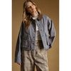 Collar Contrasted Utility Jacket